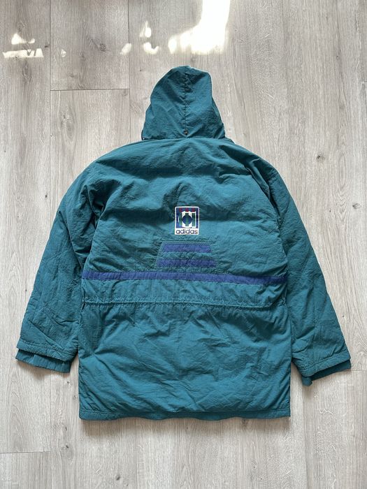 Парка adidas пуховик винтаж