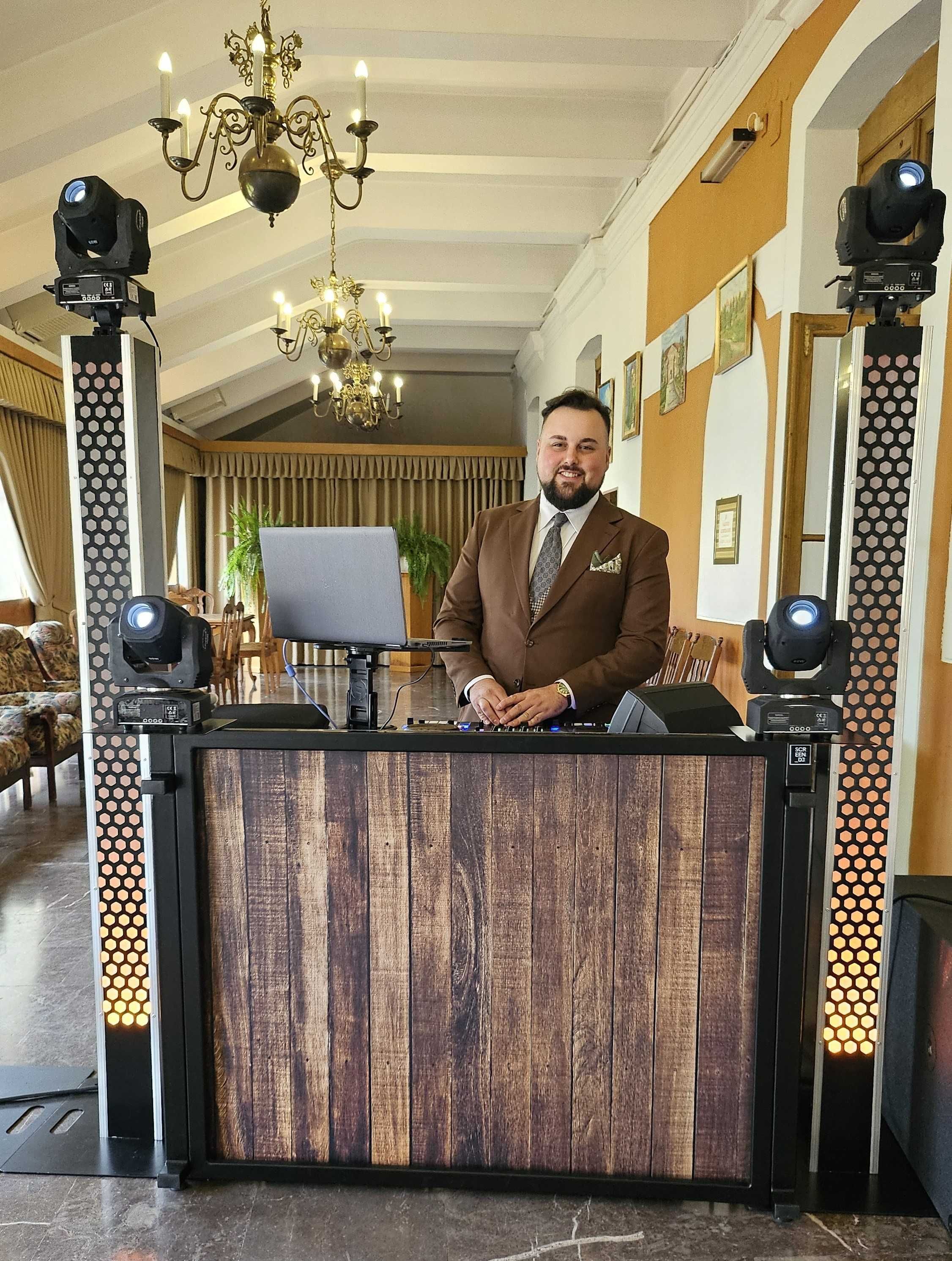 Dj konferansjer wesele w nowoczesnym stylu