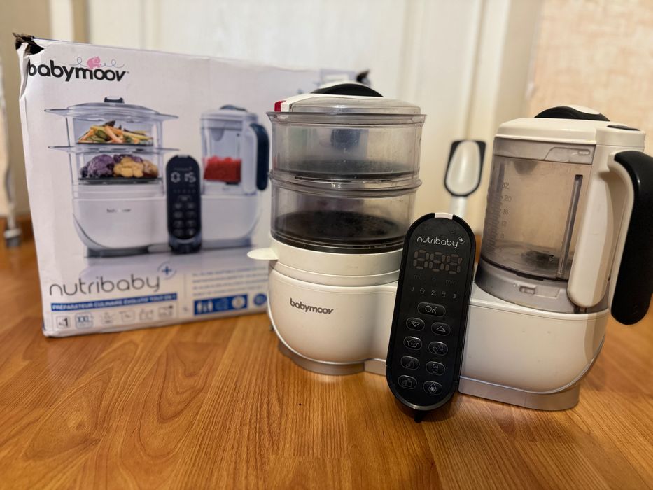 Блендер пароварка для введення прикорму babymoov