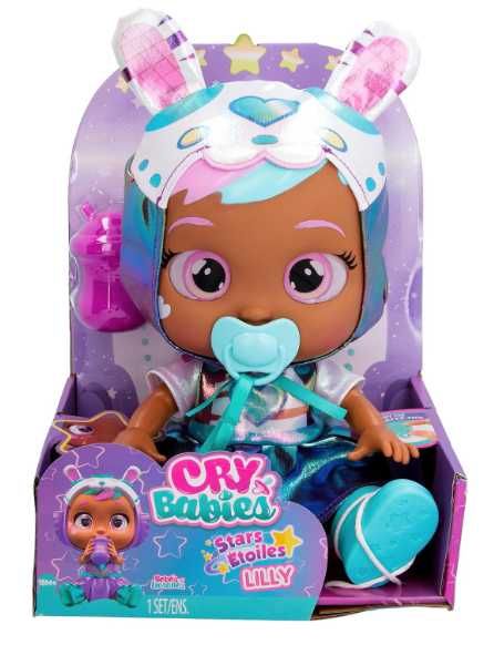 Интерактивная кукла Плакса Cry Babies Stars Lilly Звездная Лили