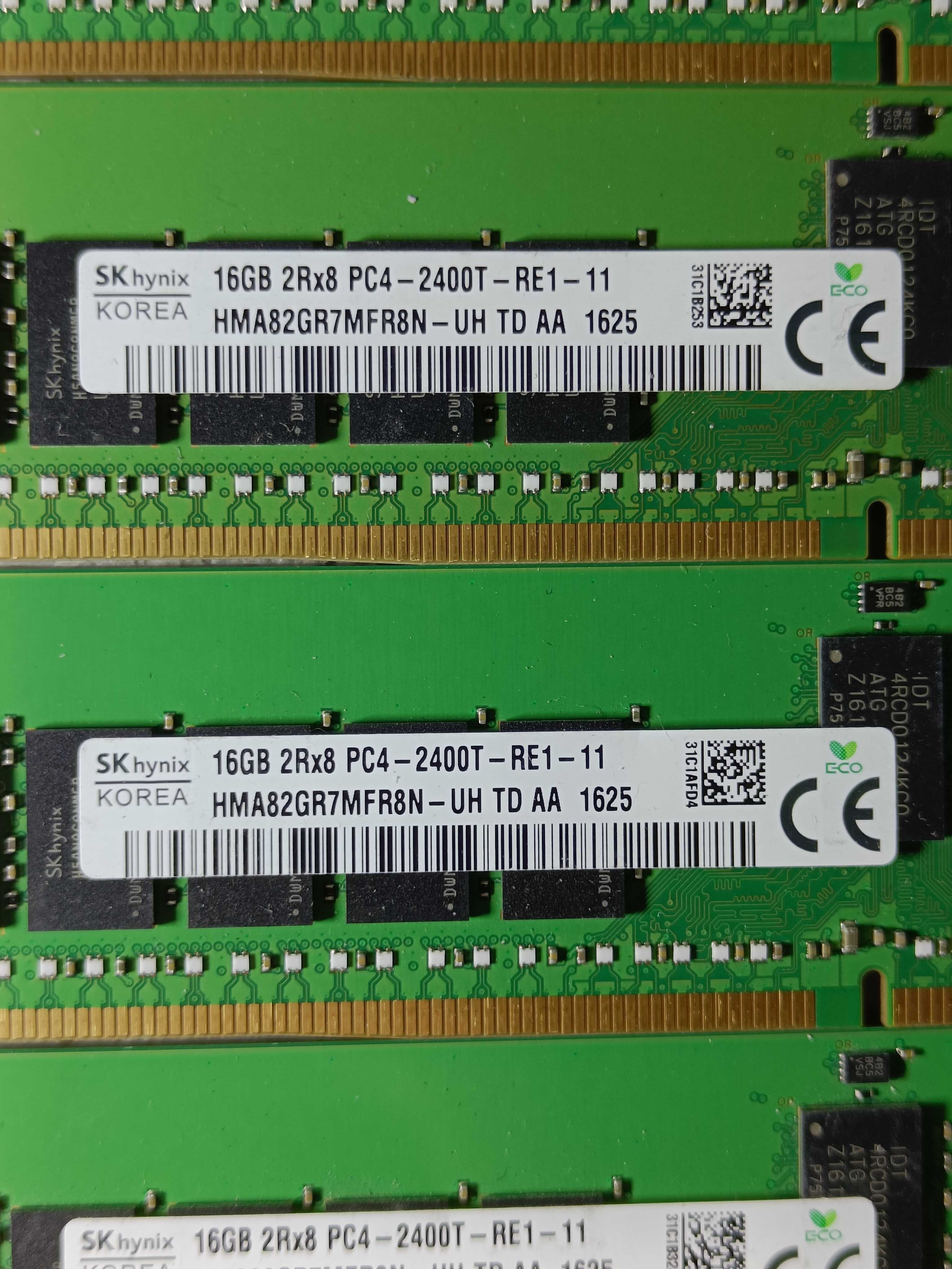 Оперативна память Серверна DDR4 16GB 8GB 4GB Samsung Hynix ECC REG