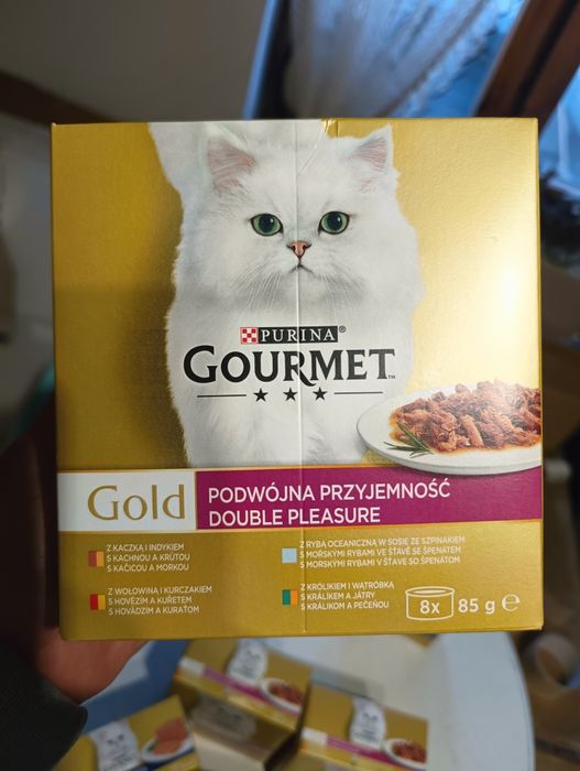 Karma dla kota Gourmet puszki 85g