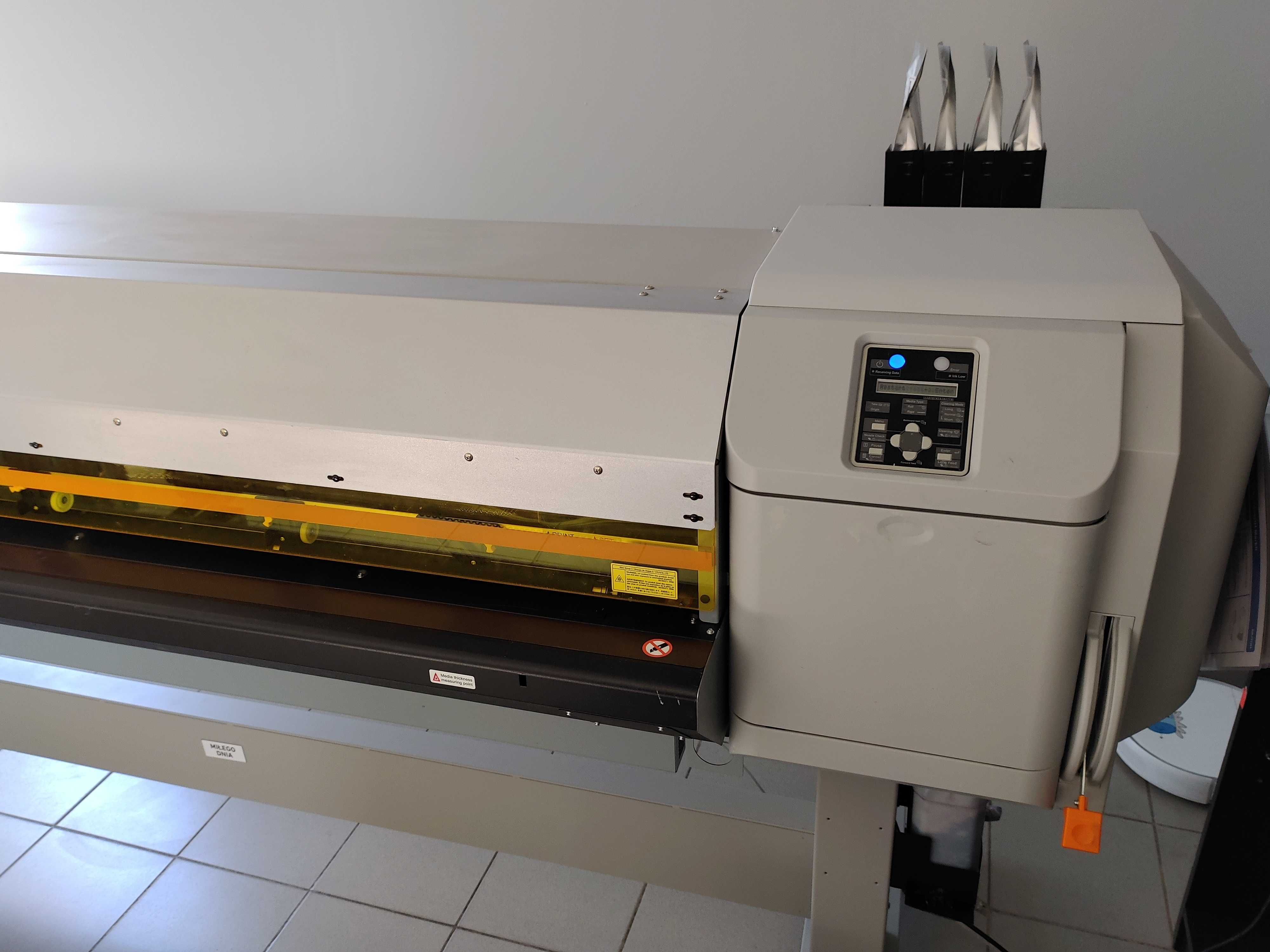 Drukarka hybrydowa LED-UV Mutoh 1638 UH mk. 2 druk na folii i płytach