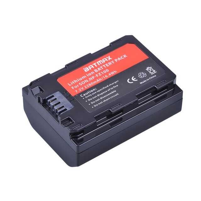 Baterias NOVAS NP-FZ100 2.280mAh p/ Sony