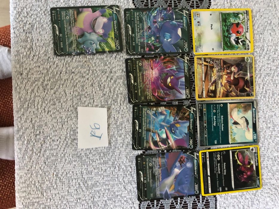 Karty pokemon 9 szt
