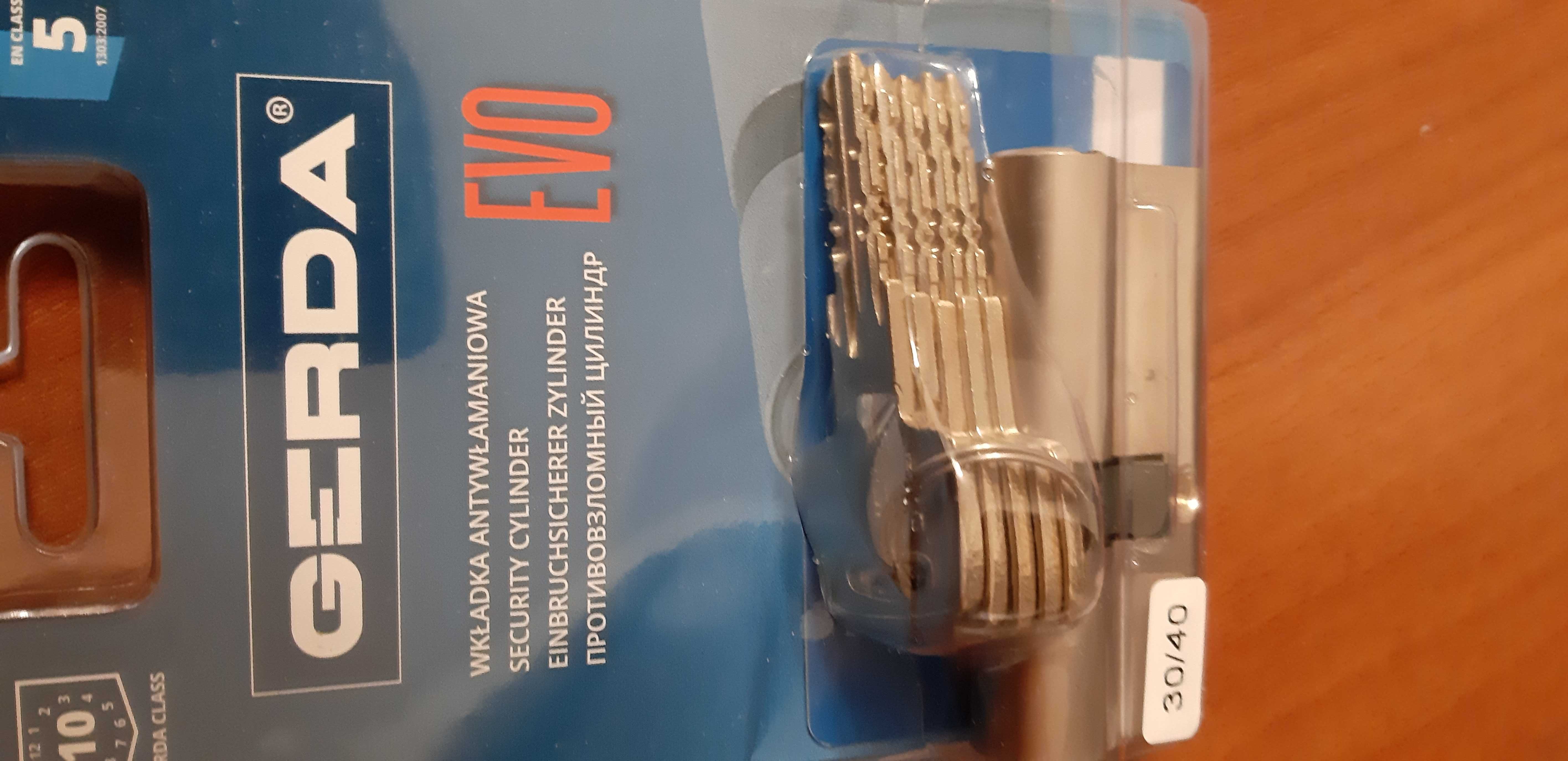 Wkładka antywłamaniowa Gerda EVO 30G/45 30G/40  40G/30  30G/40  30G45