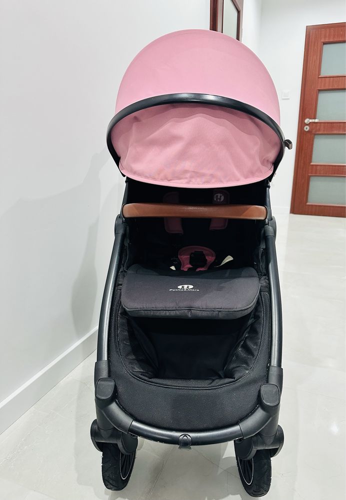 Petite&Mars Street+ Air Oak - wózek spacerowy do 22kg | Rose Pink