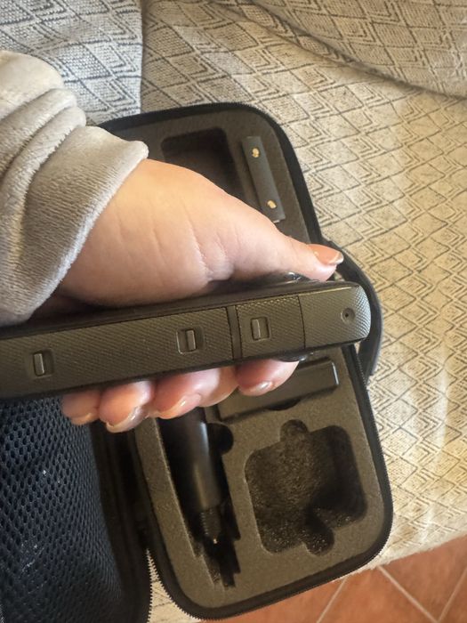 Camera 360• x2 cinzenta com case e baterias