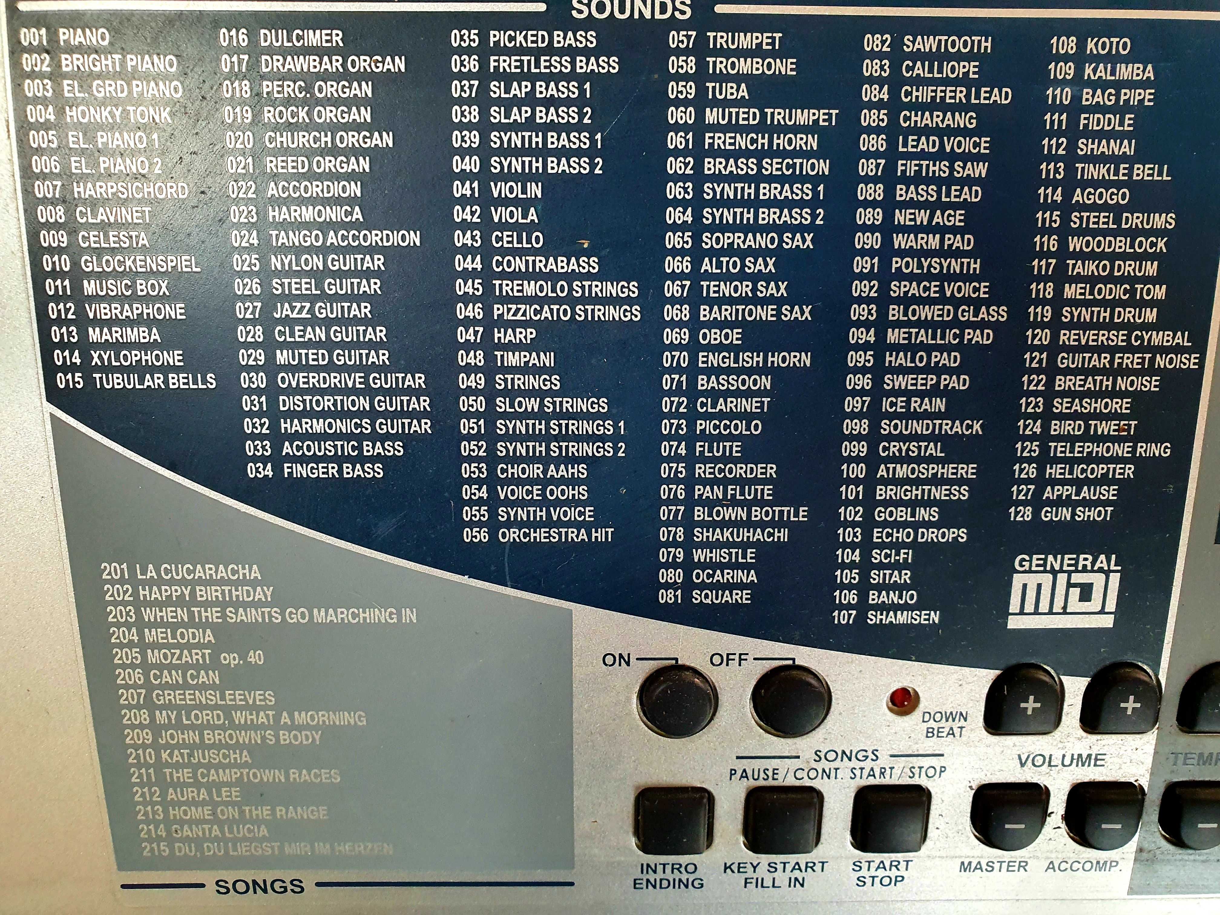 Keyboard Bontempi z nagrywaniem, MIDI, świetne do nauki