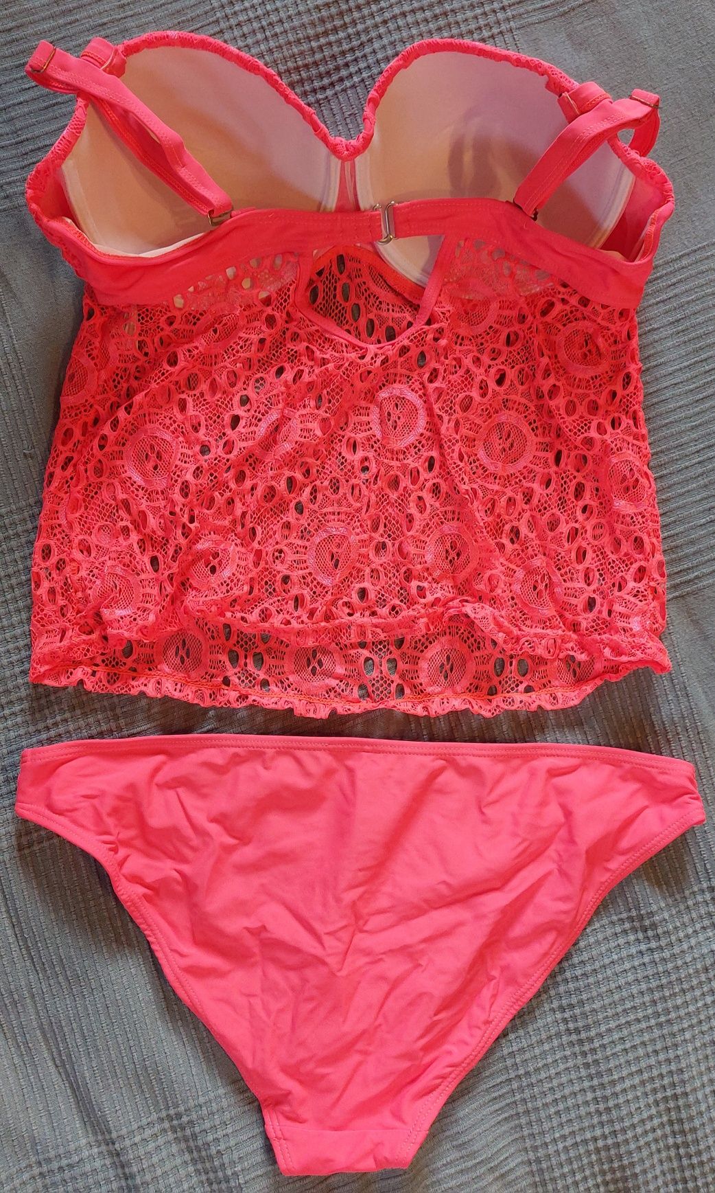 Kostium kąpielowy Strój bikini rozmiar 46, 90C NOWY elegancki