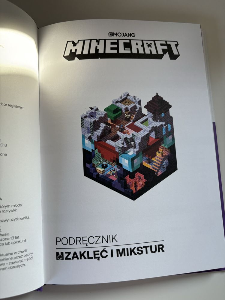 Minecraft podrecznik zaklęć i mikstur