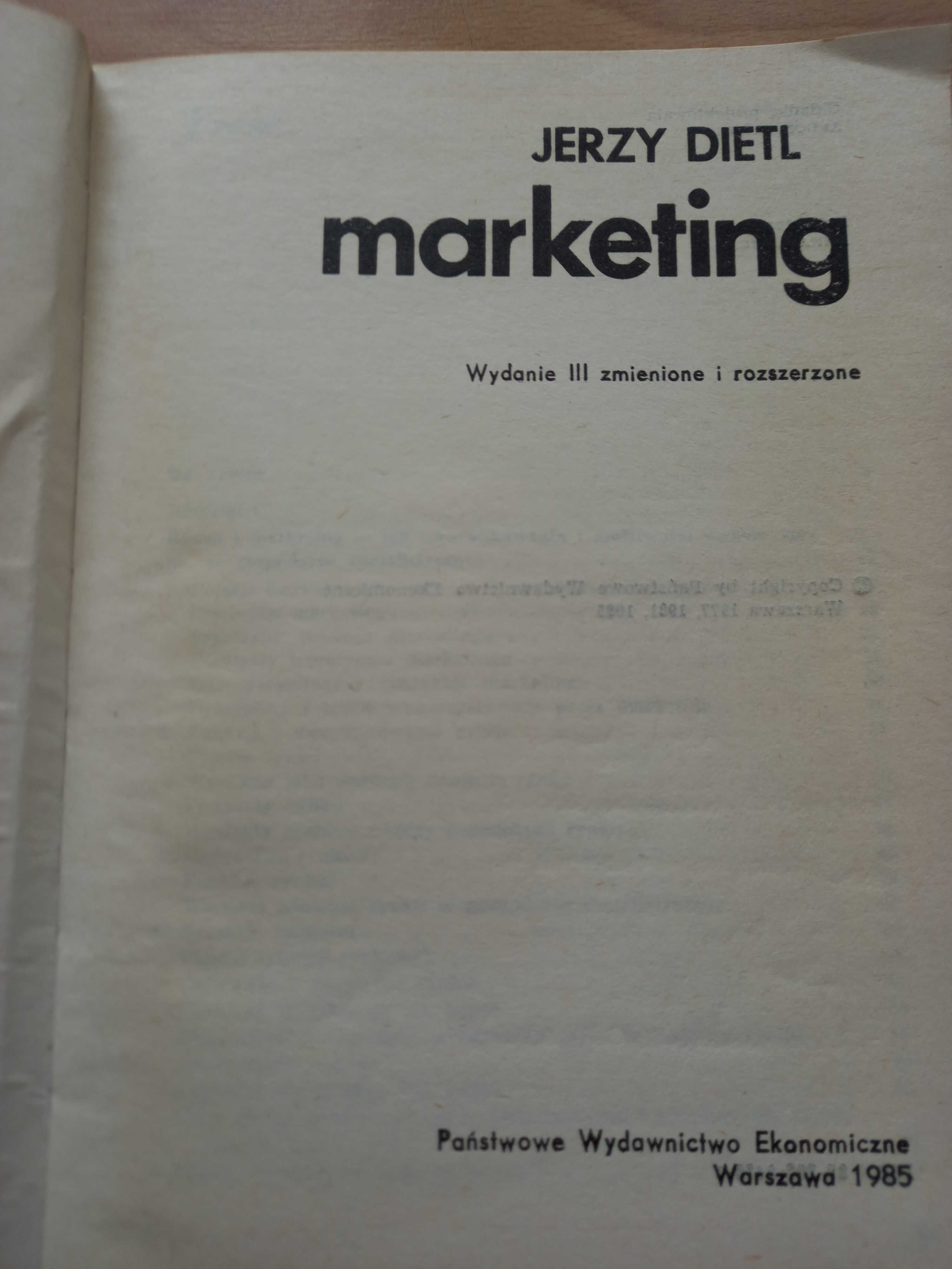 Marketing - Jerzy Dietl