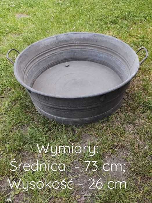 Stare wanny ocynkowane