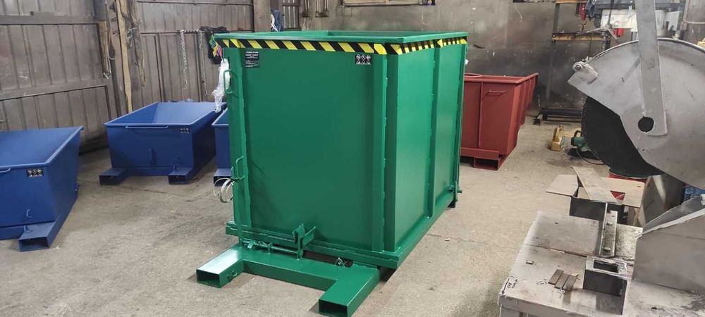 Kontener z otwieranym frontem PMK 5000l- NOWOŚĆ