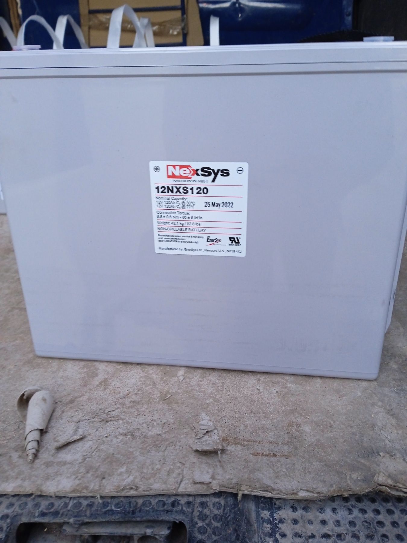 Быстро заряжаемый EnerSys NexSys 12NXS120