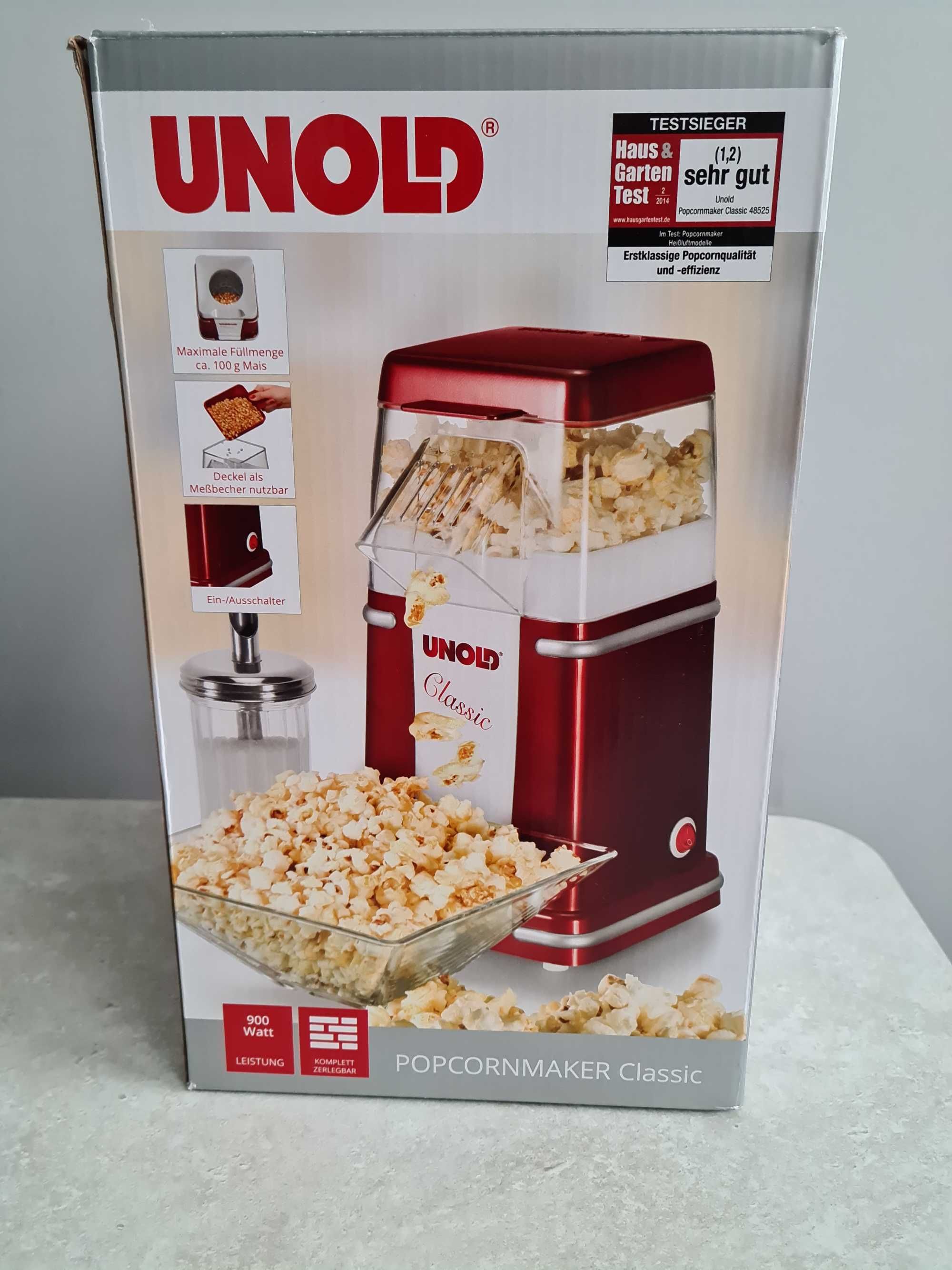 Maszyna / urządzenie do przygotowywania popcornu UNOLD 48525