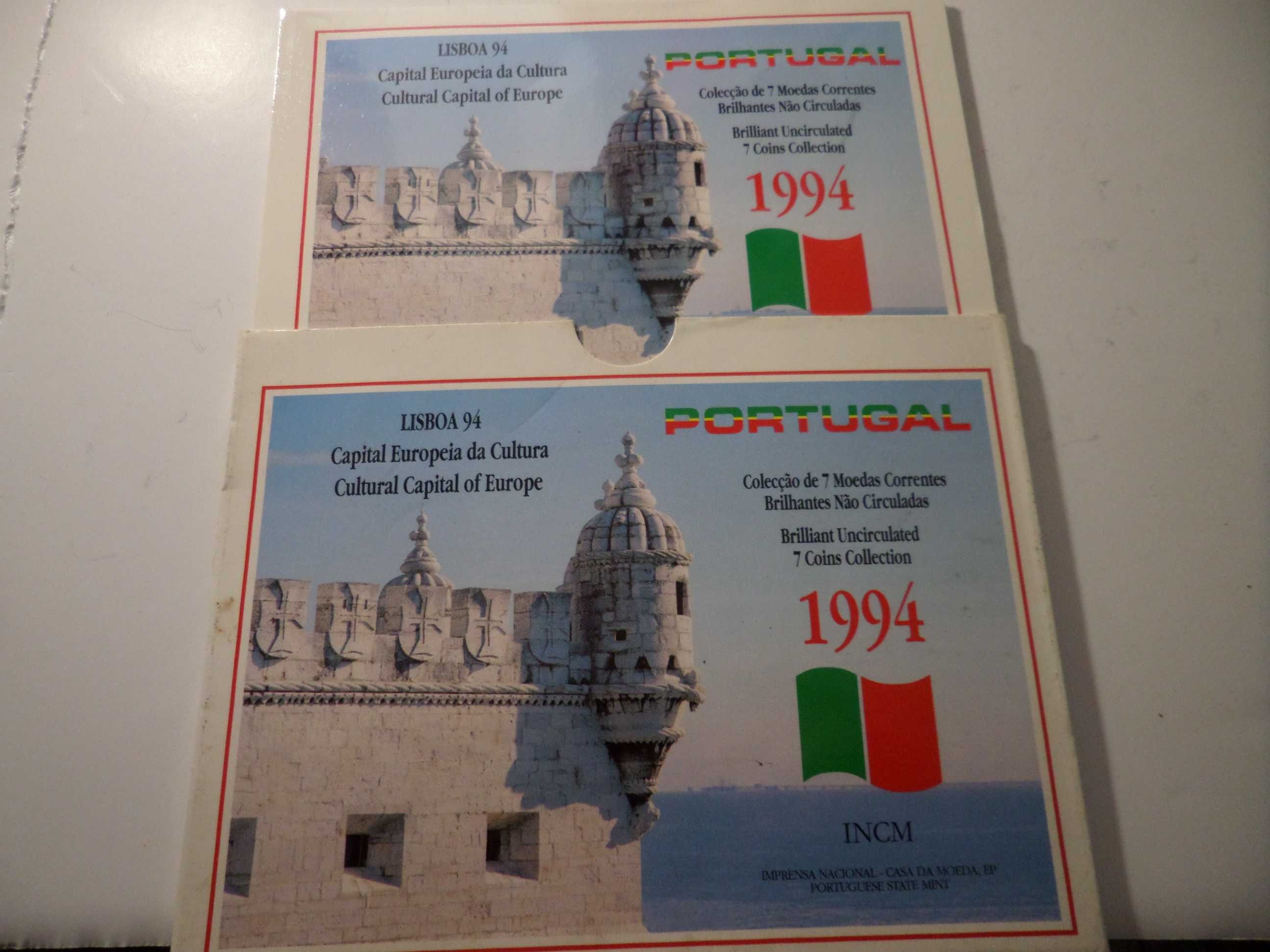 Série BNC , moedas correntes 'Escudos' , Ano 1994