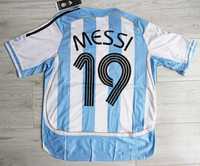 Koszulka Argentyna home Retro 2006 Adidas #19 Messi, roz.L