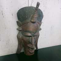 Maska afrykańska drewniana vintage