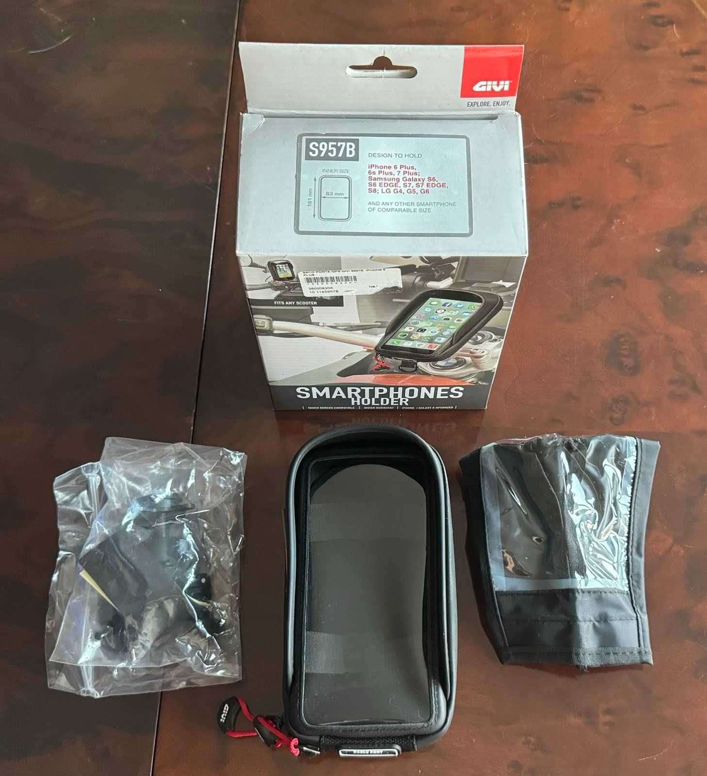 Suporte Givi Smartphone/GPS S957B