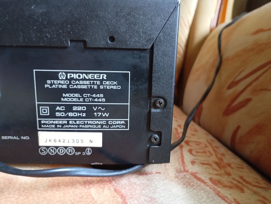 Кассетна дэка Pioneer CT-445