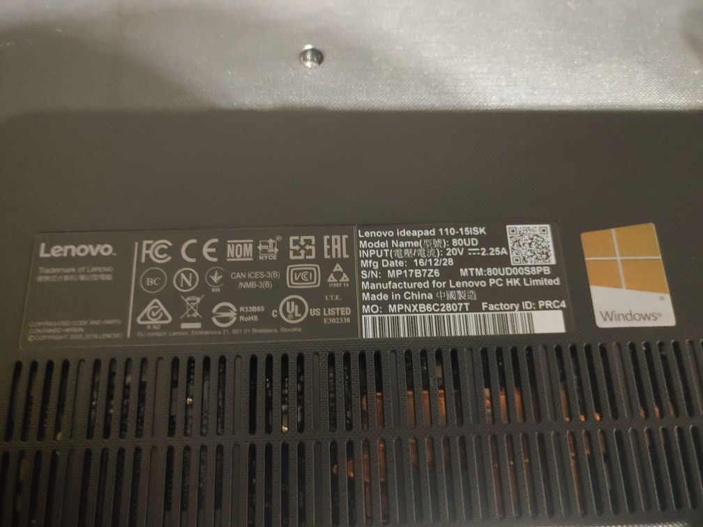 Lenovo 110-15isk