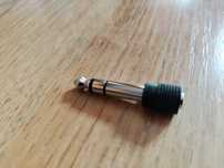 Adapter Jack 6,3 mm z 3,5 mm do kart muzycznych, gitar itp.