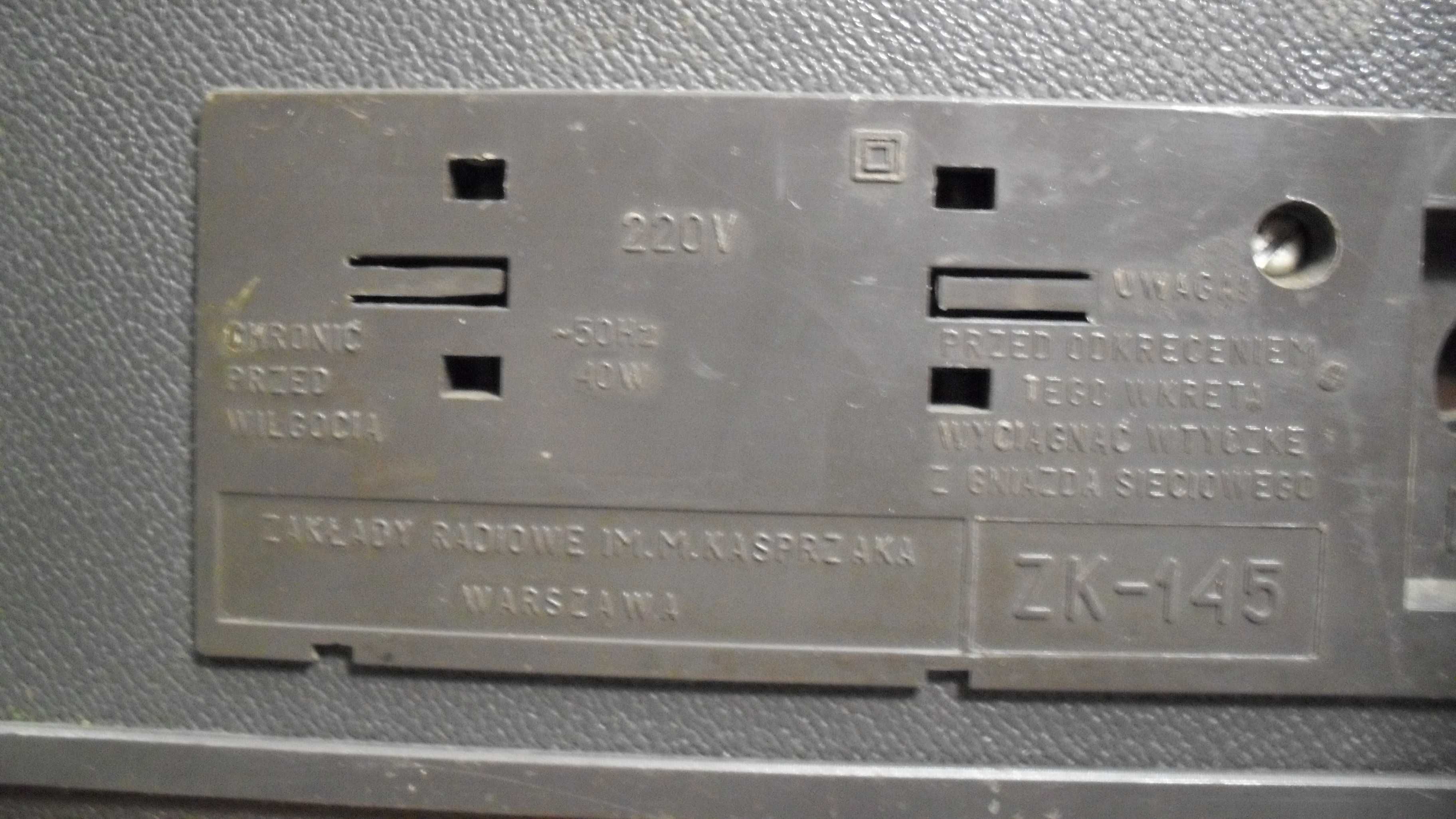 Magnetofon szpulowy Unitra ZK-145