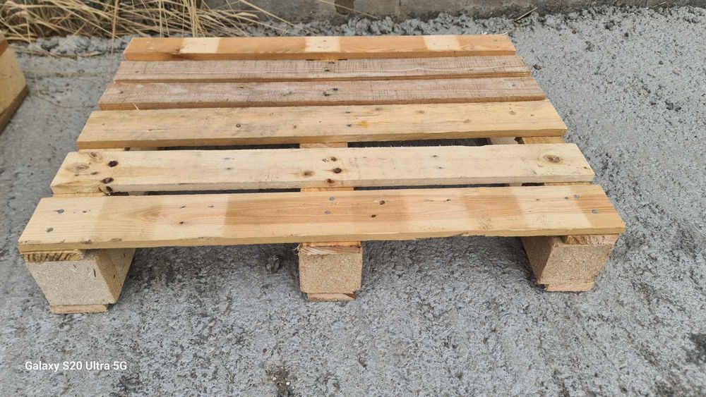 Paleta 80x60 do transportu drewniana nowa półpaleta połówka palety