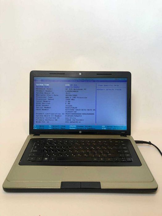 Робочій ноутбук HP 635 і зарядка