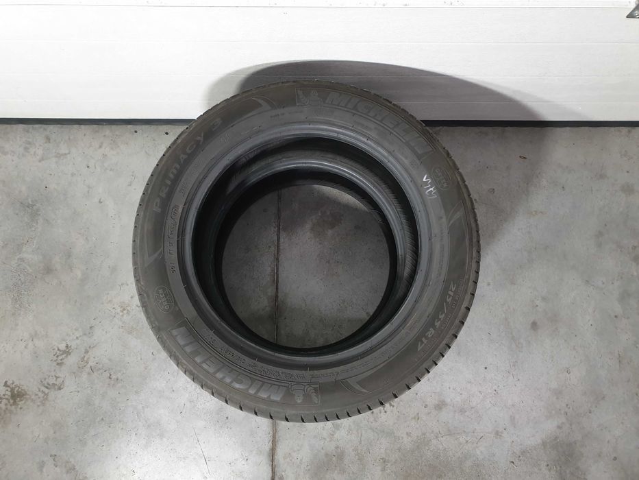 2szt. 215/55/17 94V Michelin Primacy 3 5mm 2021r [ 4741 ]