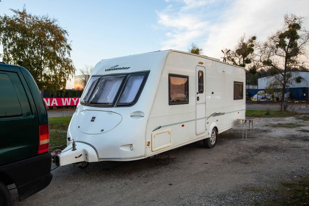 Przyczepa kempingowa Fleetwood Vanlander S zimowa, pełne wyposażenie
