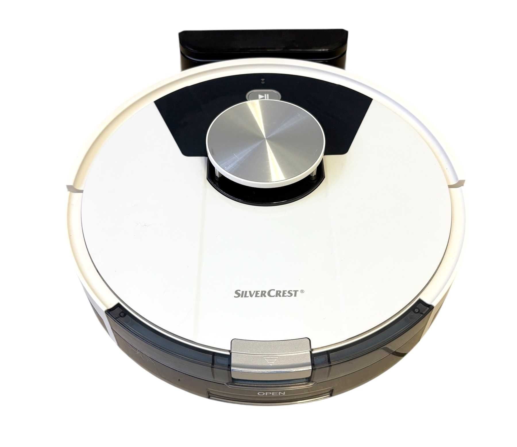 Robot sprzątający Silvercrest AL1 Z APLIKACJĄ I NAWIGACJĄ LASEROWĄ