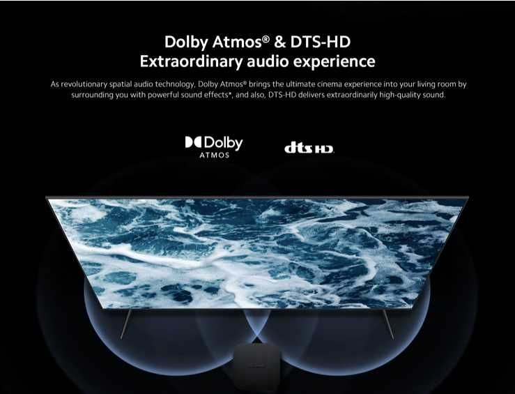 Смарт приставка Xiaomi Smart TV Box S Global (2nd Gen) андроид version