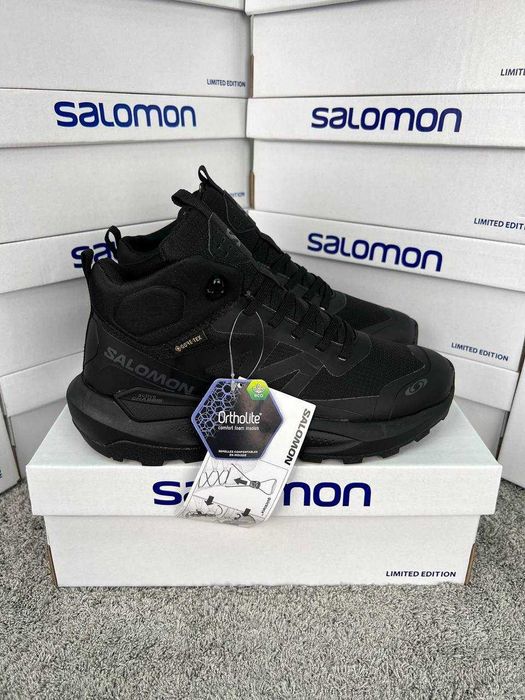 Salomon Elixir Activ на хутрі (41-46) кросівки чоловічі зимові