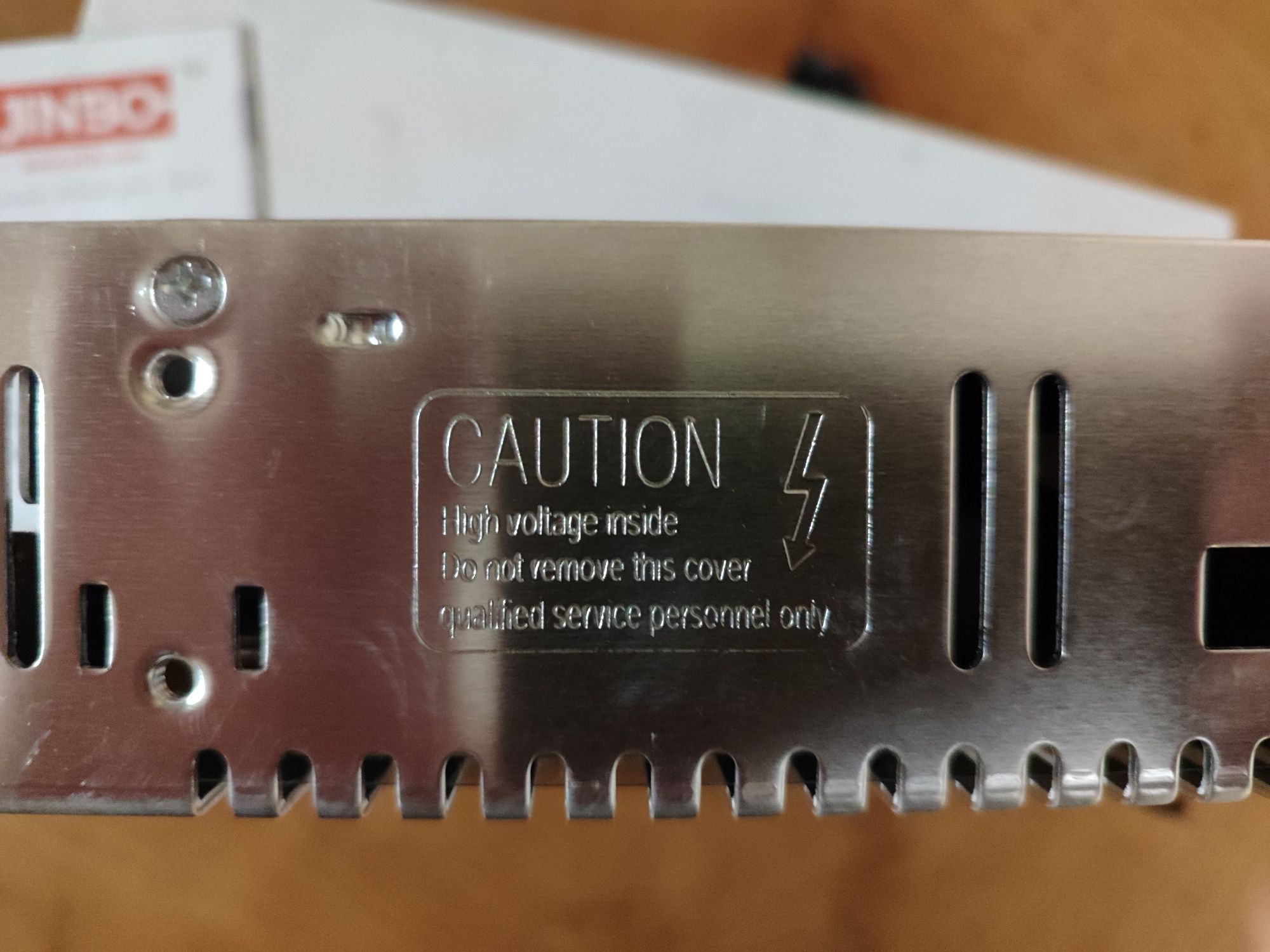 Блок живлення JINBO 400W 24V 16.7A IP20 JLV-24400 K