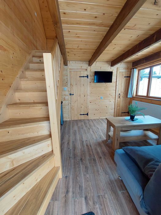 Domek 4/5 osobowy 1 sypialnią i łazienką, Noclegi osada solina