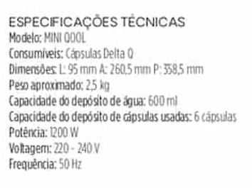 DELTA Q - Máquina de café Mini QOOL - Vermelha
