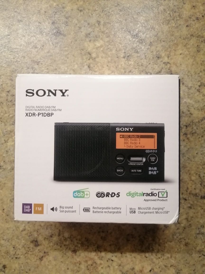 Радіоприймач Sony XDR-P1DBP