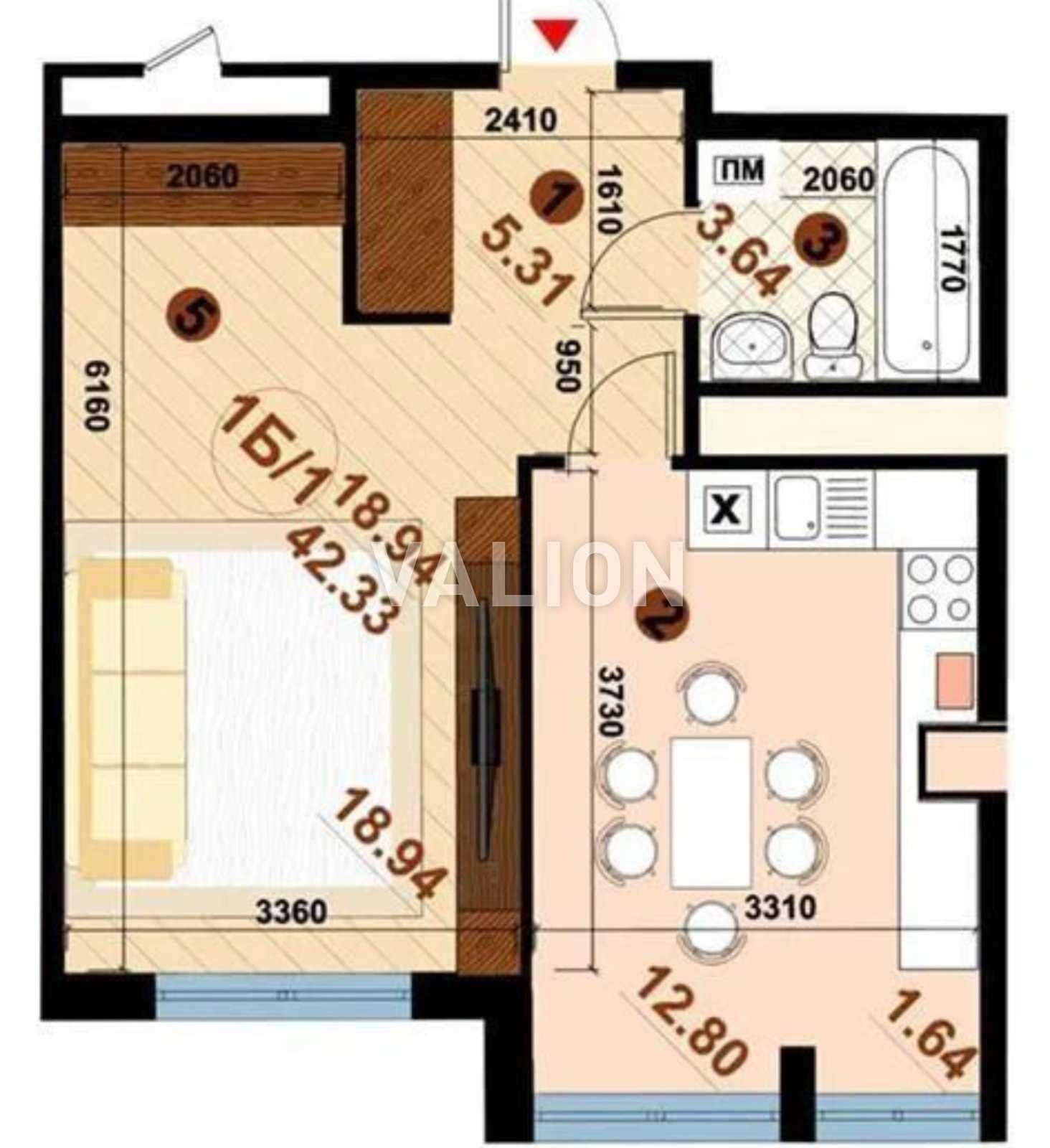 Продам 1-кімн. ЖК Parkland ПаркЛенд вул. Юнацька, ст.м. Васильківська