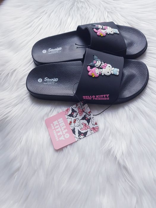 Nowe klapki damskie marki Hello kitty rozmiar 40.
