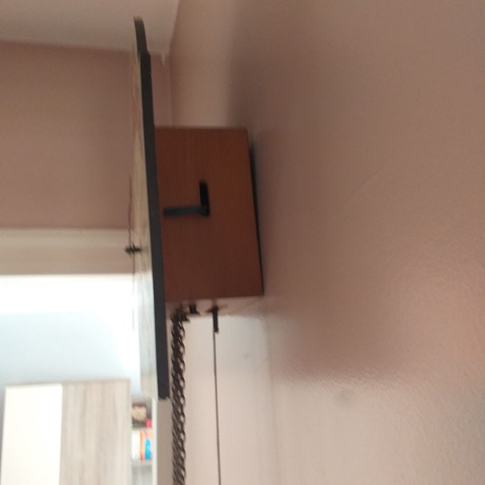Zegar wiszący drewniany