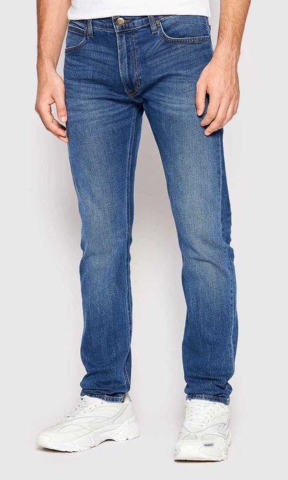 NOWE Jeansy LEE Luke Slim W34 L34 / L719AKIG Fresh / Oryginalne