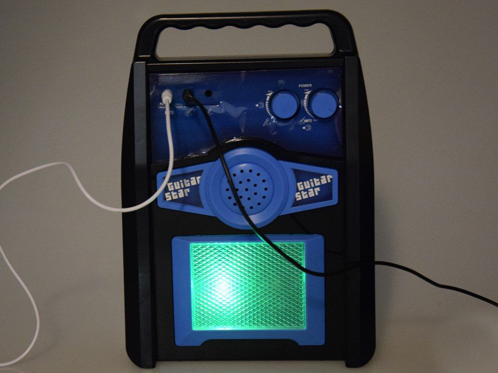 Gitara Elektryczna z Mikrofonem i Wzmacniaczem dla Dzieci Karaoke