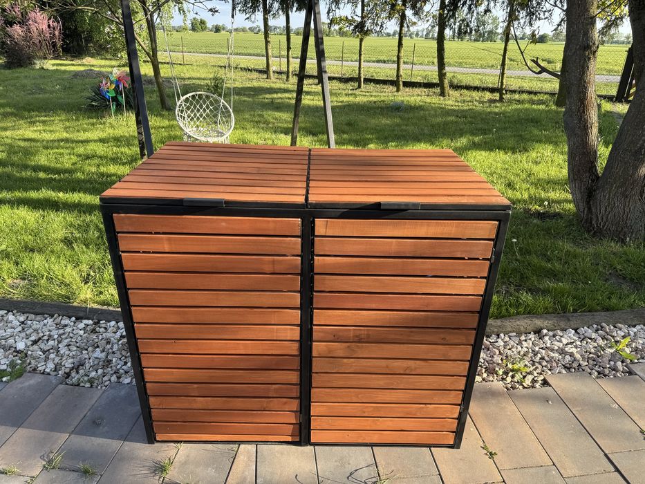 Zabudowa koszy 240l i 120l