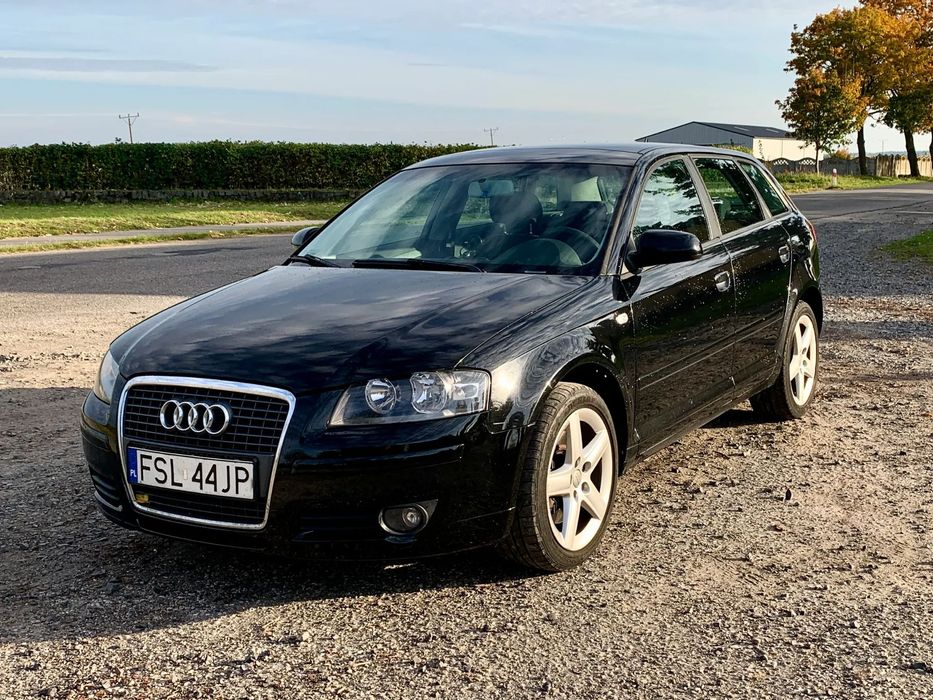 Audi A3 Audi A3 8P 2007r, 2.0 TFSI, 200KM, dach panoramiczny