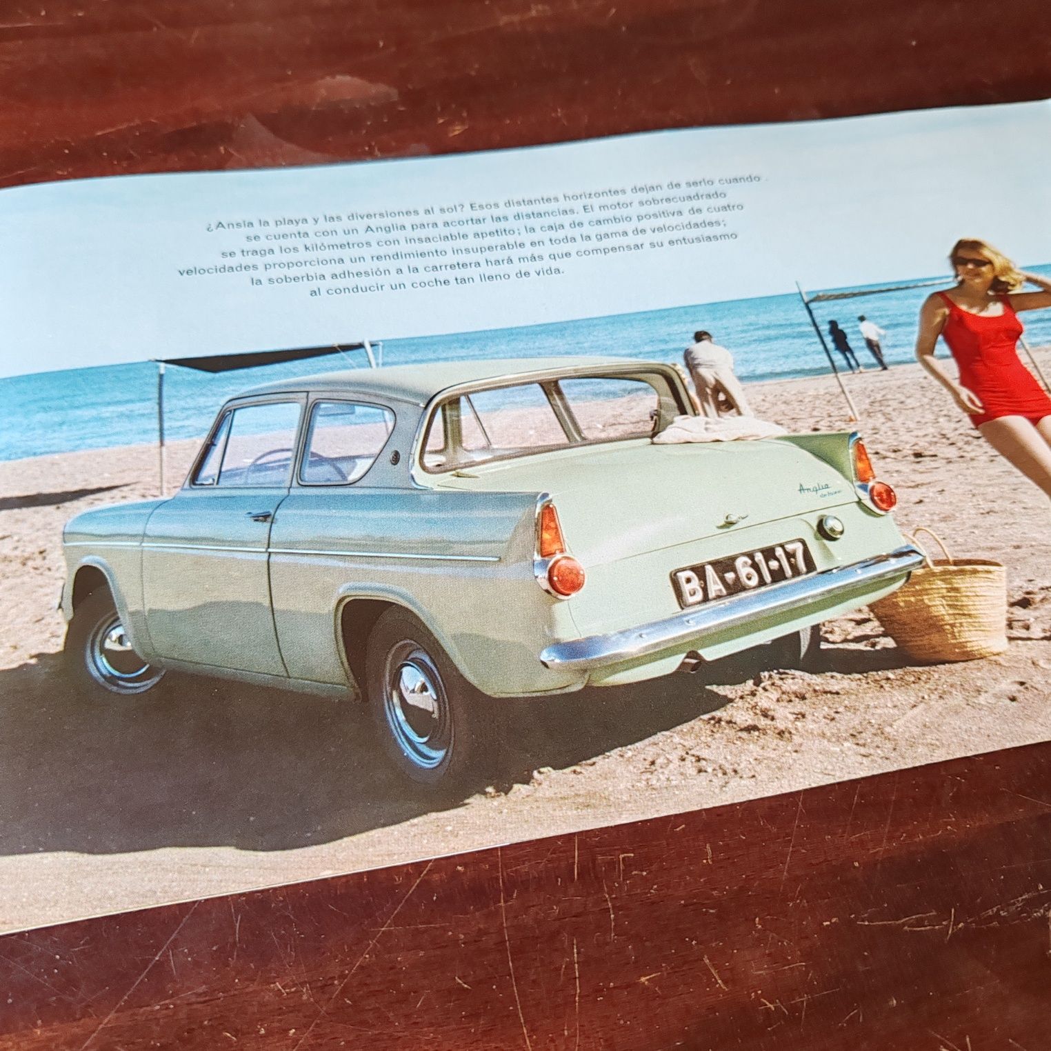 Catálogo Ford Anglia de 1962