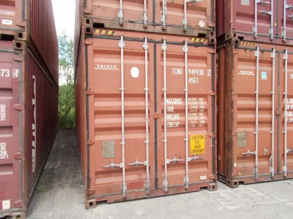 Kontener magazynowy 40HC morski 12 metrowy - Super stan! cena od