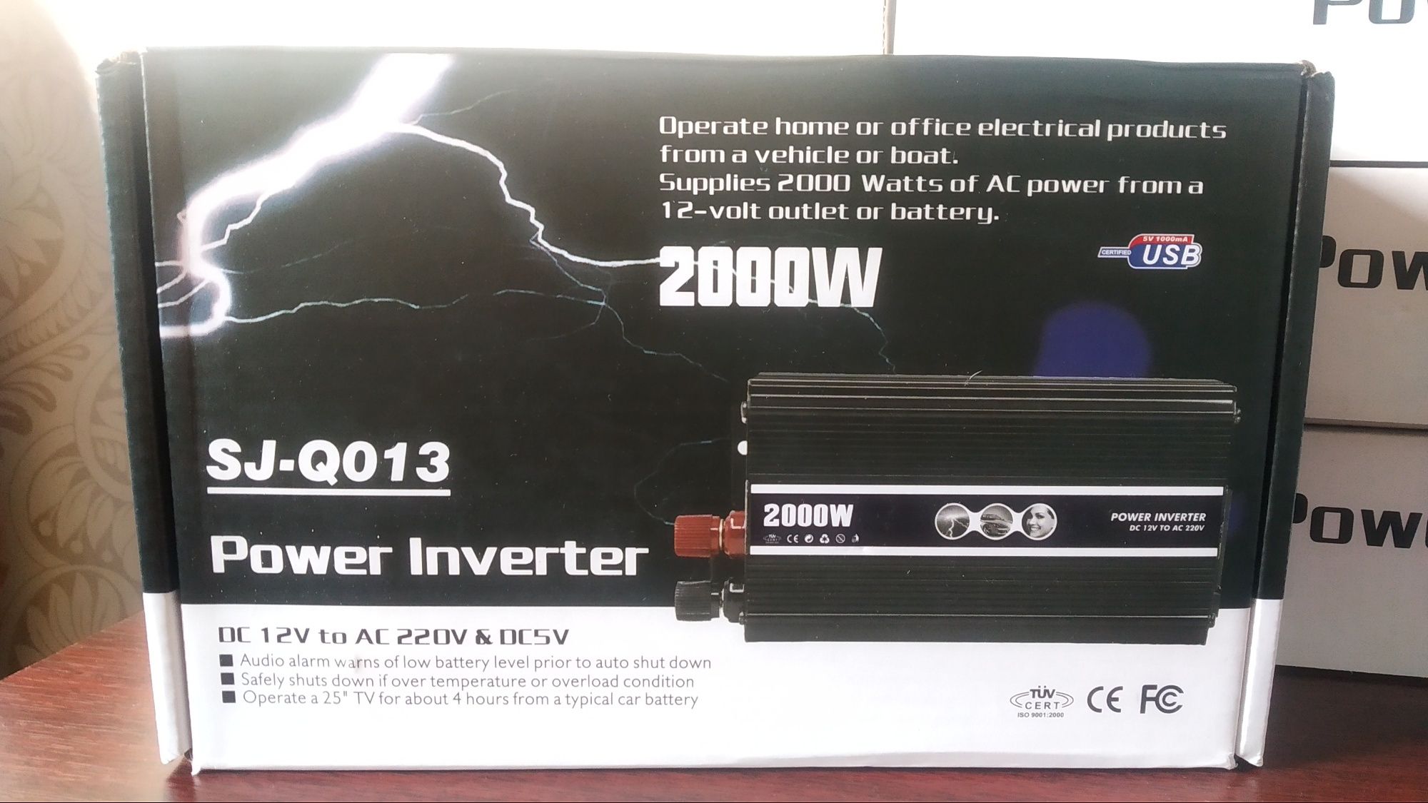 Інвертор (инвертор) 4000 W, 2000 W (правильний синус)