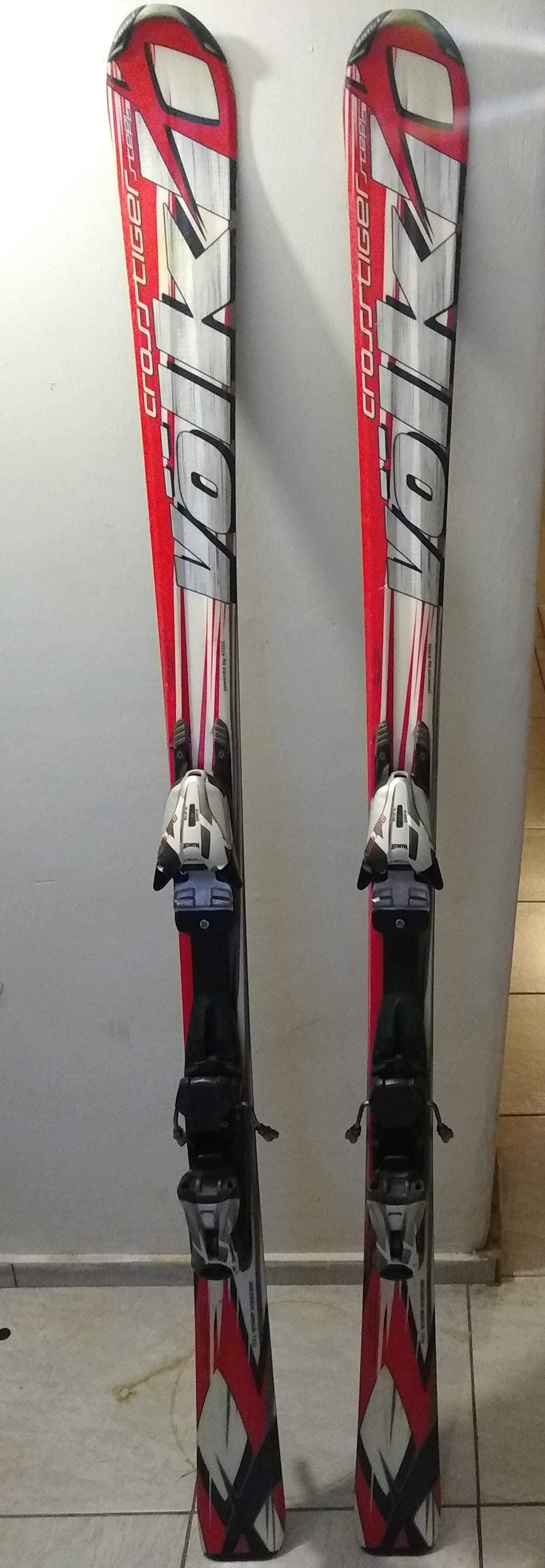 Narty Voelkl Crosstiger Steel 161 + buty Salomon 27,5